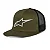 Boné Alpinestars Corp Trucker - Verde Militar/Preto - Imagem 1