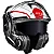 Capacete LS2 FF901 Advant x Metryc - Branco/Vermelho - Imagem 4