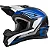 Capacete Oneal 1Series Stream Azul / Preto - Imagem 1