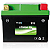 Bateria Lítio LIX7L CBX/FAZER250/NX400 12V 28.8Wh 882305 - Imagem 2
