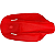 Capa Banco CRF250F 2020 em Diante Vermelha - Imagem 1