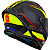 Capacete MT Helmets Stinger 2 Chest C3 Amarelo Fluor Fosco - Imagem 3