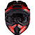 Capacete Mattos Racing Echoes Preto Vermelho - Imagem 5