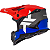 Capacete Mattos Racing Atomic Icon Vermelho / Azul / Cinza - Imagem 4