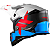 Capacete Mattos Racing Atomic Icon Branco / Vermelho / Azul - Imagem 5