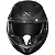 Capacete Norisk Avenger Monocolor Preto Fosco - Imagem 5