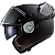 Capacete LS2 Advant Monocolor Preto FF906 - Imagem 2