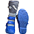 Bota IMS Track Infantil Kids Preto Azul Cinza - Imagem 3