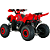 Quadriciclo MXF Brave 150CC 4x2 com Partida Elétrica 4T - Vermelho - Imagem 3