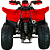 Quadriciclo MXF Brave 150CC 4x2 com Partida Elétrica 4T - Vermelho - Imagem 5