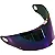 Viseira Capacete MT ATOM V-35 - Iridium Rainbow - Imagem 1