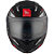 Capacete MT Helmets Atom 2 Bast D5 - Preto/Cinza Fosco - Imagem 4