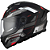Capacete MT Helmets Atom 2 Bast D5 - Preto/Cinza Fosco - Imagem 1