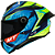 Capacete MT Helmets Targo S Diogo Moreira C7 Azul Fosco - Imagem 2