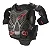 Colete Alpinestars A6 Chest Protector - Preto/Vermelho XL/2X - Imagem 1