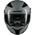 Capacete Axxis Panther Solid A12 Cinza Brilhante - Imagem 4