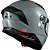 Capacete Axxis Panther Solid A12 Cinza Brilhante - Imagem 3