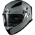 Capacete Axxis Panther Solid A12 Cinza Brilhante - Imagem 1