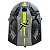 Capacete Mattos Racing Echoes Kids 26 - Chumbo/Fluor - Imagem 6