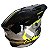 Capacete Mattos Racing Echoes Kids 26 - Chumbo/Fluor - Imagem 1