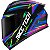 Capacete Race Tech Hit Spark Preto/Cinza - Imagem 1