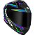 Capacete Race Tech Hit Spark Preto/Cinza - Imagem 4