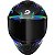 Capacete Race Tech Hit Spark Preto/Cinza - Imagem 2