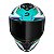 Capacete Race Tech Hit Spark Branco/Verde - Imagem 2