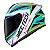 Capacete Race Tech Hit Spark Branco/Verde - Imagem 1