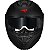 Capacete Race Tech Signal Monocolor Preto Fosco - Imagem 2