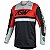 Conjunto ASW Image Enduro Hades Preto/Vermelho/Cinza OffRoad - Imagem 2