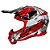 Capacete Motocross Shiro Thunder III MX-917 Vermelho - Imagem 1