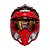 Capacete Motocross Shiro Thunder III MX-917 Vermelho - Imagem 2