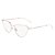Armação de Óculos Calvin Klein Jeans 20219 780 - 54 Dourado - Imagem 1