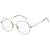 Armação de Óculos Hugo Boss 1283 Y3R - Dourado 52 - Titânio - Imagem 1