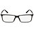Armação de Óculos Calvin Klein CK21523 002 - Preto Fosco 55 - Imagem 2