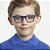 Armação de Óculos Infantil Polaroid PLD D829 ZX9 - Azul 44 - Imagem 5