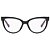 Armação de Óculos Moschino Love Mol609 807 - 52 Preto - Imagem 2