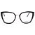 Óculos de Grau Ana Hickmann AH6378A01/54 - Preto - Imagem 2