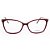 Óculos de Grau Ana Hickmann AH6344T01S/54 - Vermelho - Imagem 2