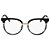 Óculos de Grau Calvin Klein CK8061 076/50 Preto/Cinza - Imagem 2