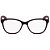 Óculos de Grau Calvin Klein Jeans CKJ990 697/52 - Vermelho - Imagem 2