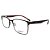 Óculos de Grau Speedo SP1376 02A - Grafite / Vermelho - Imagem 1