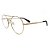 Óculos de Grau Evoke For You DX59 04A/53 Dourado - Imagem 2