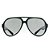 Óculos de Sol Evoke Diamond Aviator AL01/59 Cinza - Imagem 2