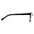 Óculos de Grau Evoke Clip On Square H01/52 Preto - Imagem 5