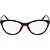 Óculos de Grau Calvin Klein Jeans CKJ20510 645/53 Vermelho Transparente - Imagem 2