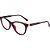Óculos de Grau Calvin Klein Jeans CKJ20510 645/53 Vermelho Transparente - Imagem 1