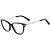 Óculos de Grau Calvin Klein Jeans CKJ18703 001/53 Preto - Imagem 1