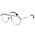 Óculos de Grau Carrera Unissex 210 54-Dourado - Imagem 4